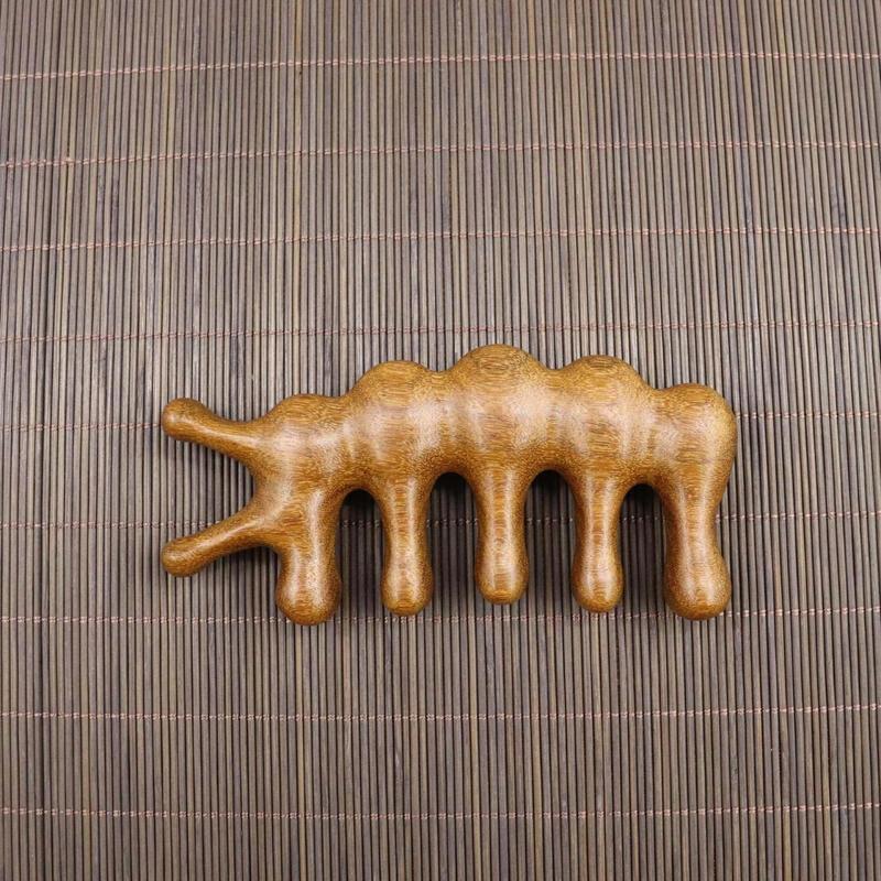 Sandalwood Head Massage Comb