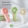 Portable Mini Handheld Fan with Lanyard for Dorms and Outdoors