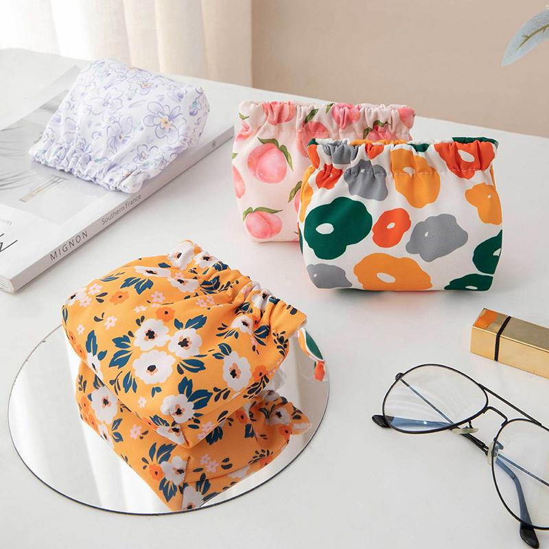 Ins Cosmetics Mince Drátěný držák Pouzdro Přenosné Sluchátka Karty Rtěnky Úložné Taška Automatické Zavírání Organizér Cestovní Taška Šperkovnice