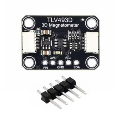 4366 TLV493D Triaxial Magnetometer Sensormodul Magnetfeldsensormodul Ersatz für Bewegungserfassung