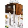 Heavy Duty Fruit Muddler Stainless Steel Ice Muddler Puree Making Lemon Hammer  Bar Tools