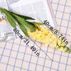 Artificial Hyacinth Green Leaves Violet Fake Silk Artificial Flowers Mariage Birthday Party Bridal Floral Home Decoration