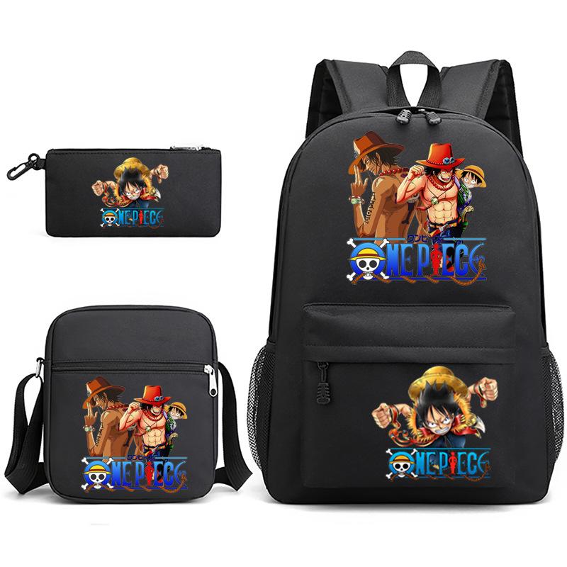 2022 Independent Station Starry Sky 3-piece set ONE PIECE backpack shoulder bag pencil case