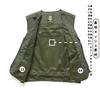 Fishing Fishing Disaster Mountain UV Quick Large Army Green L [songlibin] Vest, Vest, Photographer, Multi-pocket, Mesh, Multi-functional, Work,