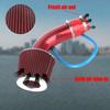 76mm/3Inch Aluminum Universal Car Accessories Turbo Induction Pipe Tube Kit Car Cold Air Intake System