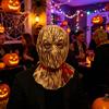 Fugleskræmsel Halloween Latex Maske Voksen Fuld Hoved Gyser Maske Skræmmende Cosplay Kostume til Halloween Fest Maskerade