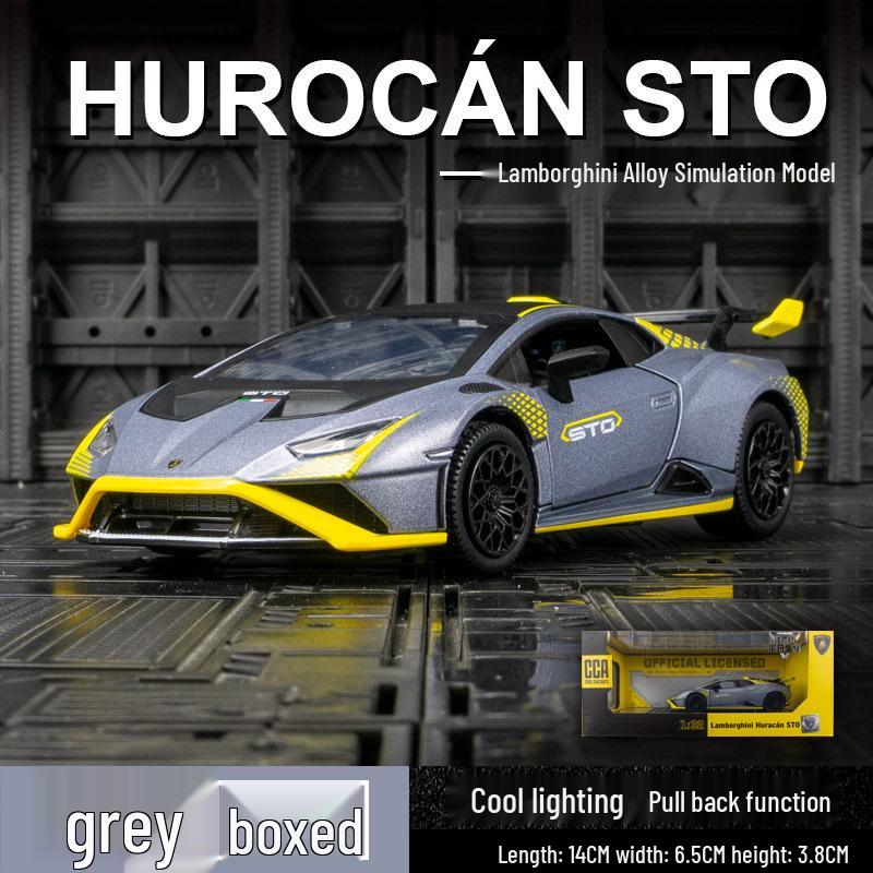 

Caipo 88716A Alloy Supercar Model with Pull Back, Sound, and Light