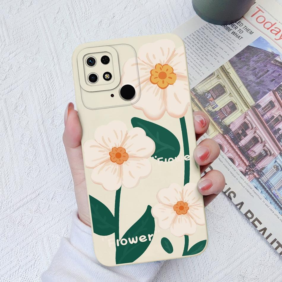 Case For Xiaomi Redmi 10C 10X 10A Sport Panda Camera Coverage Soft Liquid Silicone Cover For Redmi 10 C X A Sport Funda Bumper