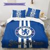 Chelsea F Custom Name Pattern Bedding,Quilt Set Quilt Cover Pillowcase Home Birthday Gift(1 * duvet cover + 2 * pillowcase, without core)