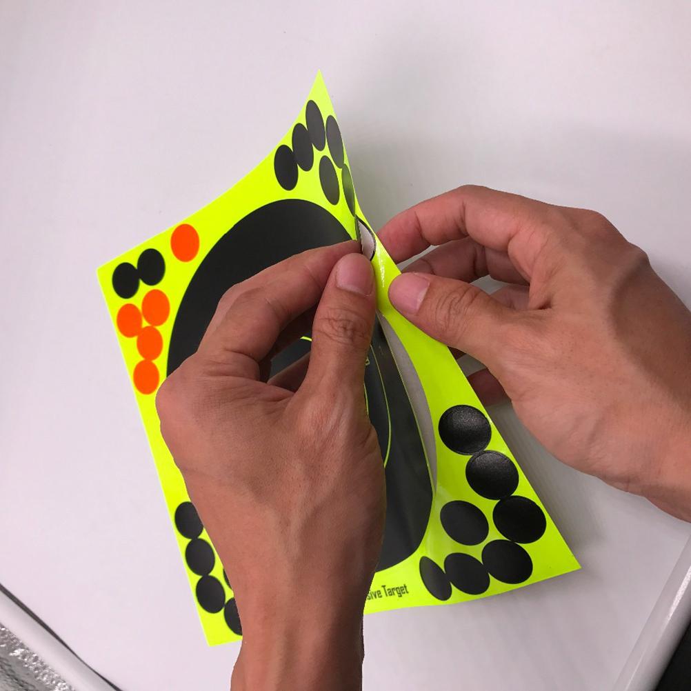 50Pcs Archery Target Stickers Shooting Practice Dart Board Replacement Labels