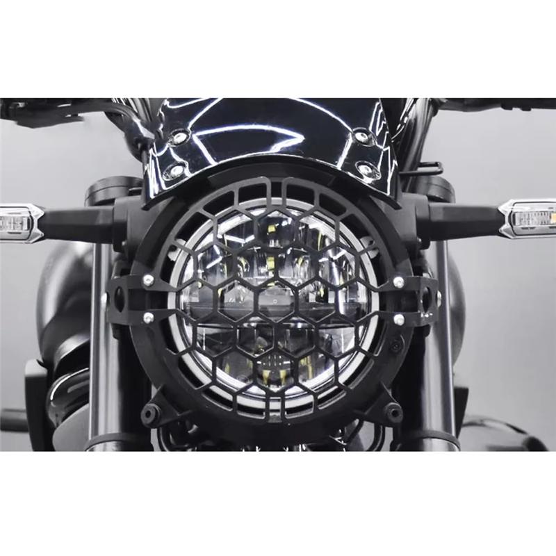 A30P-Motorcycle Headlight Cover Eliminator 500 Headlight Guard Motorcycle Accessories NONE