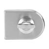 10 12mm Stainless Steel Glass Door Lock Latch Rotary Knob Open Close Home Hotel Bathroom Use