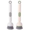 Hanging Dish Brush Plastic Dish Scrubber Portable Pot Scrubber  Pot Cleaning