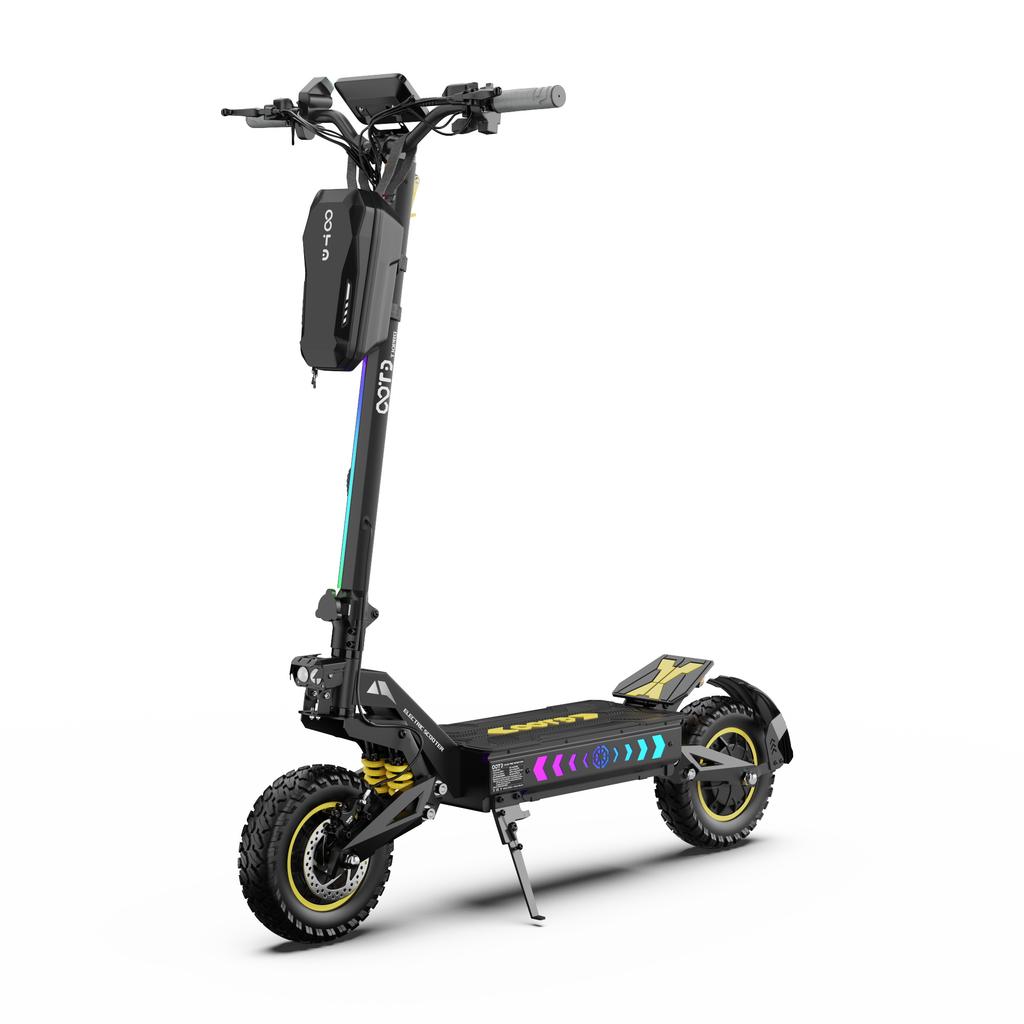 OOTD T10 Pro 11'' Elektrische Scooter, 1300W*2 motoren, 52V 23.4Ah batterij, topsnelheid 65 km/u, bereik ongeveer 70 km/u.