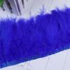 1Meter Colorful Turkey Marabou Feathers Trim Ribbon 10-15cm for Wedding Clothing Party Dress DecorationSewing Plumes