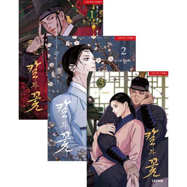 Stal pod jedwabiem Manhwa tom 1~4 (Koreańska wer.) 1. wydanie