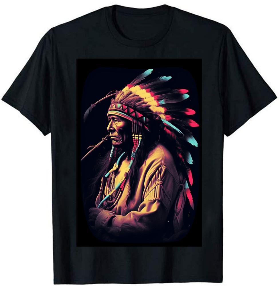 

Chief Spotted Elk Lakota Sioux Native American Indian T-Shirt Size S-5XL Unisex T-Shirt S
