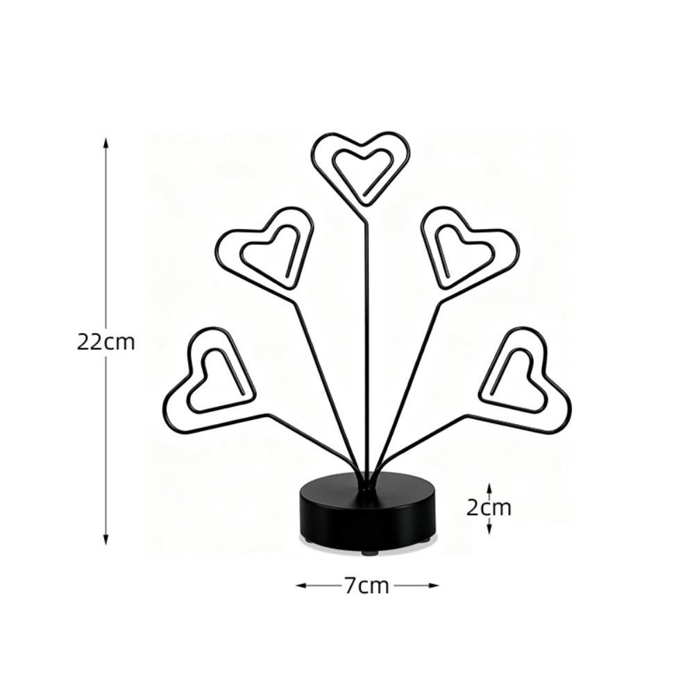 

Portable Note Clips Creative Design Photo Stand New Business Card Holder Office Decoration 3