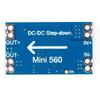 Mini560 Steps Down Power Module 5A 3.3V5V 9V 12V Output 20V Input with High Efficiency Output and LED Indicators Lights