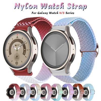 20 22mm řemínek na hodinky s přechodem v barvě pro Samsung Watch 4/5/6 40mm 44mm 5 Pro 45mm Galaxy Watch 4 classic 42mm 46mm