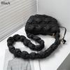 Women Cloud Pleated Bubbles Messenger Bag Elegant Quilted Shopping Bag Casual Shoulder Bag Fashion Simple Solid Color Handbags