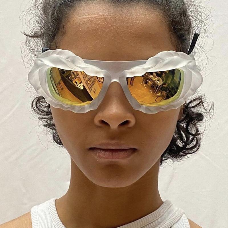 Xiaomi Y2k Personalized Hip-hop Sunglasses 2024 New Sports Versatile Sunglasses Party Sunglasses Trend