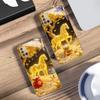 The Golden Fighting Horse For Samsung A 01 52S 04 05S 10 12 13 22 23 24 36 42 M02 Note 10 20Ultra 8 9 Golden Glass Phone Case