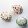 Noritake Lidded Container, 8.6cm x 2.8cm, Home Accessories, Deco Green, Bone China, T55019/H-887