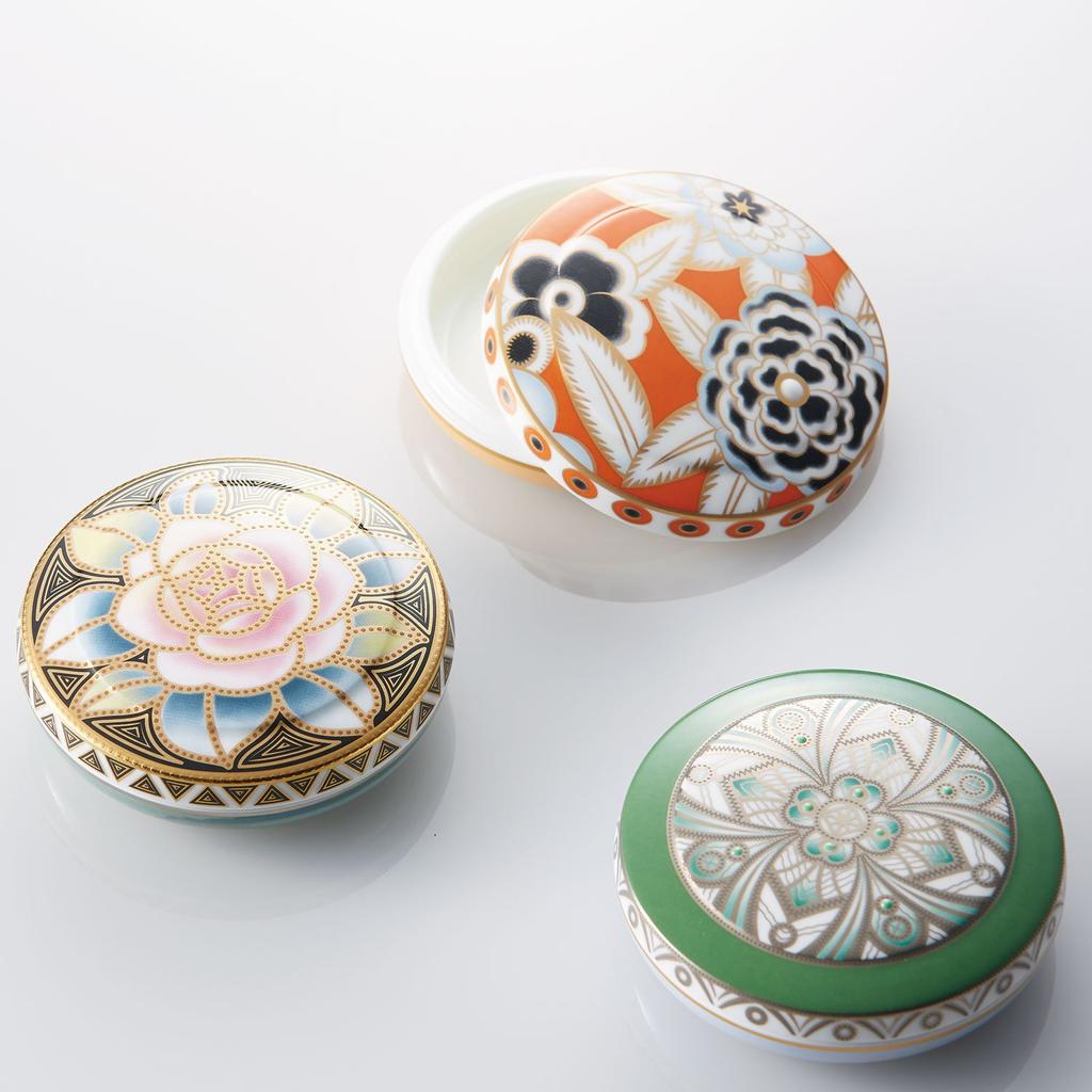 Noritake Lidded Container, 8.6cm x 2.8cm, Home Accessories, Deco Green, Bone China, T55019/H-887