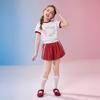 Girls' Summer Short Sleeve T-shirt & Shorts Set