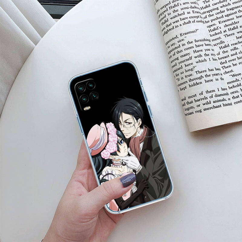 JO6 Black Butler Phone Case for Motorola E22S E7 G6 G7 G8 G9 Plus Power Play G10 G20 G04 E30 E40 E22 E20 E13 G22 G23 G Stylus Play