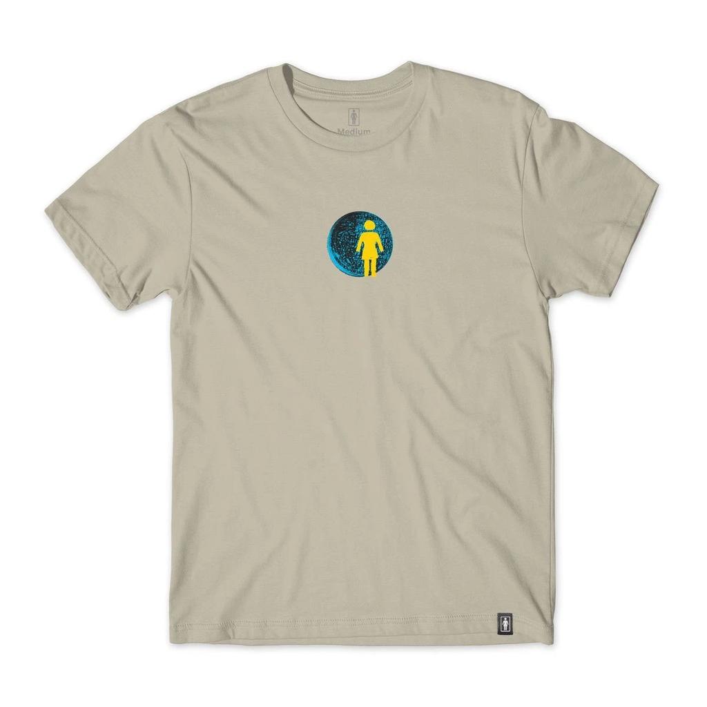 T-shirt Girl Skateboards Sphere Sand