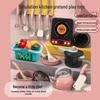 Kids' Pretend Play Kitchen Set: Mini Cookbook, Cooking, & Cutting Fruit Toys