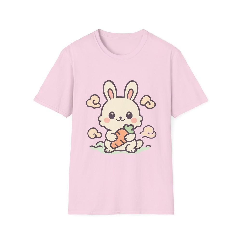 Unisex Softstyle Easter Bunny T-Shirt | Whimsical, Cute