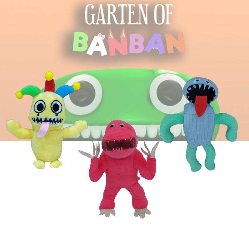 Banban Garden Plush Toys Trash Can And Clown Figures