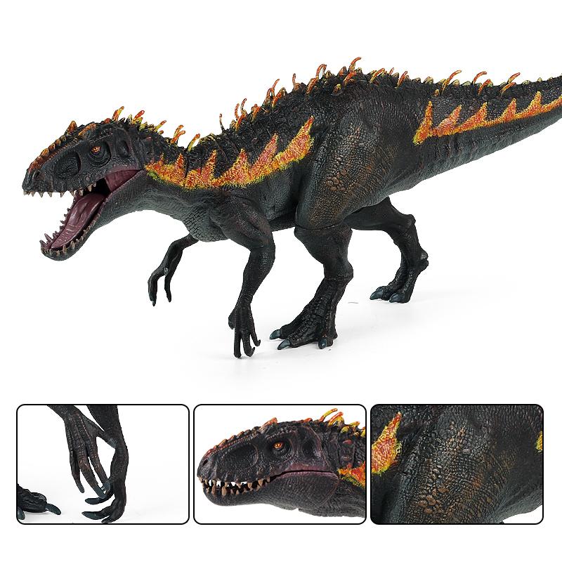 Oenux Jurassic Dinosaur Spinosaurus Indominus Rex Action Figures Open Mouth Tyrannosaurus Animals Model Collection Kid Toy Gift