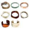 Vintage Bracelet Acrylic Retro Style Irregular Geometric Design Unique Women