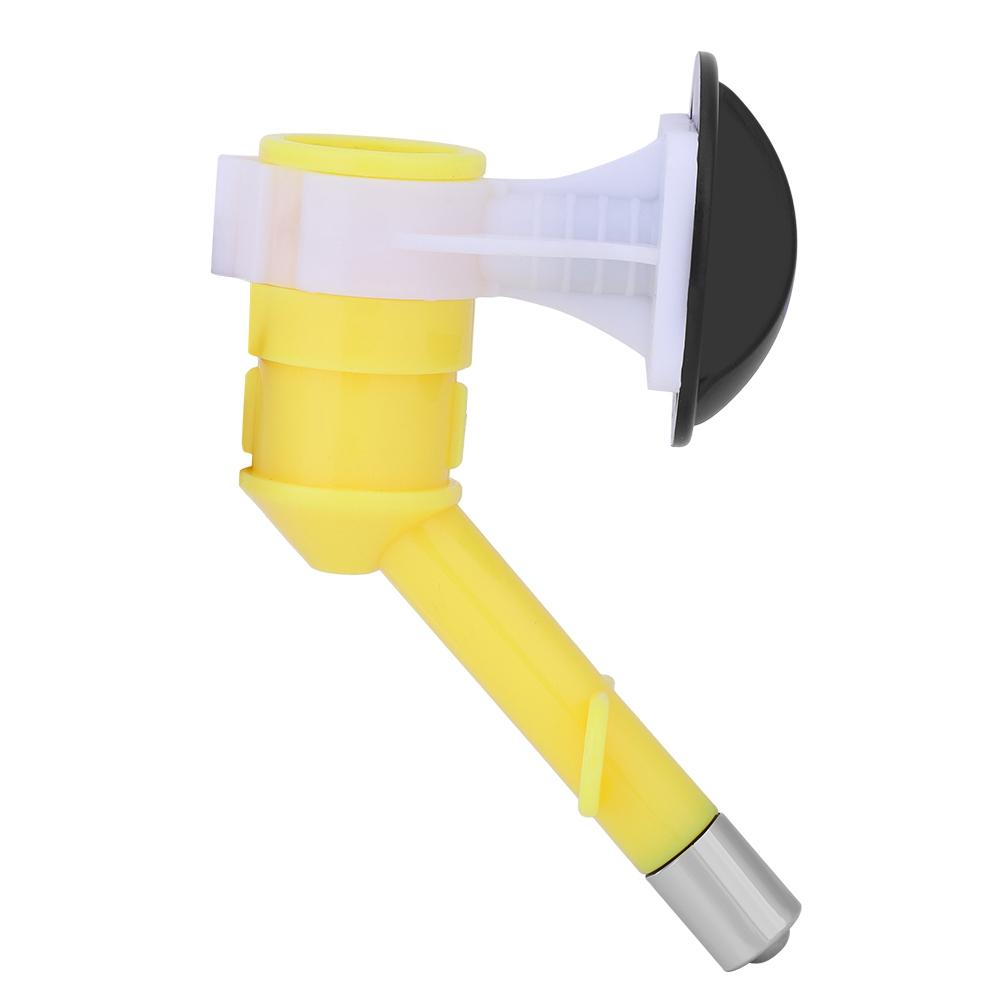 Domácí Kočka Štěně Pes Pítko Závěsný Dávkovač Vody Fontána Láhev Hlava Žlutá