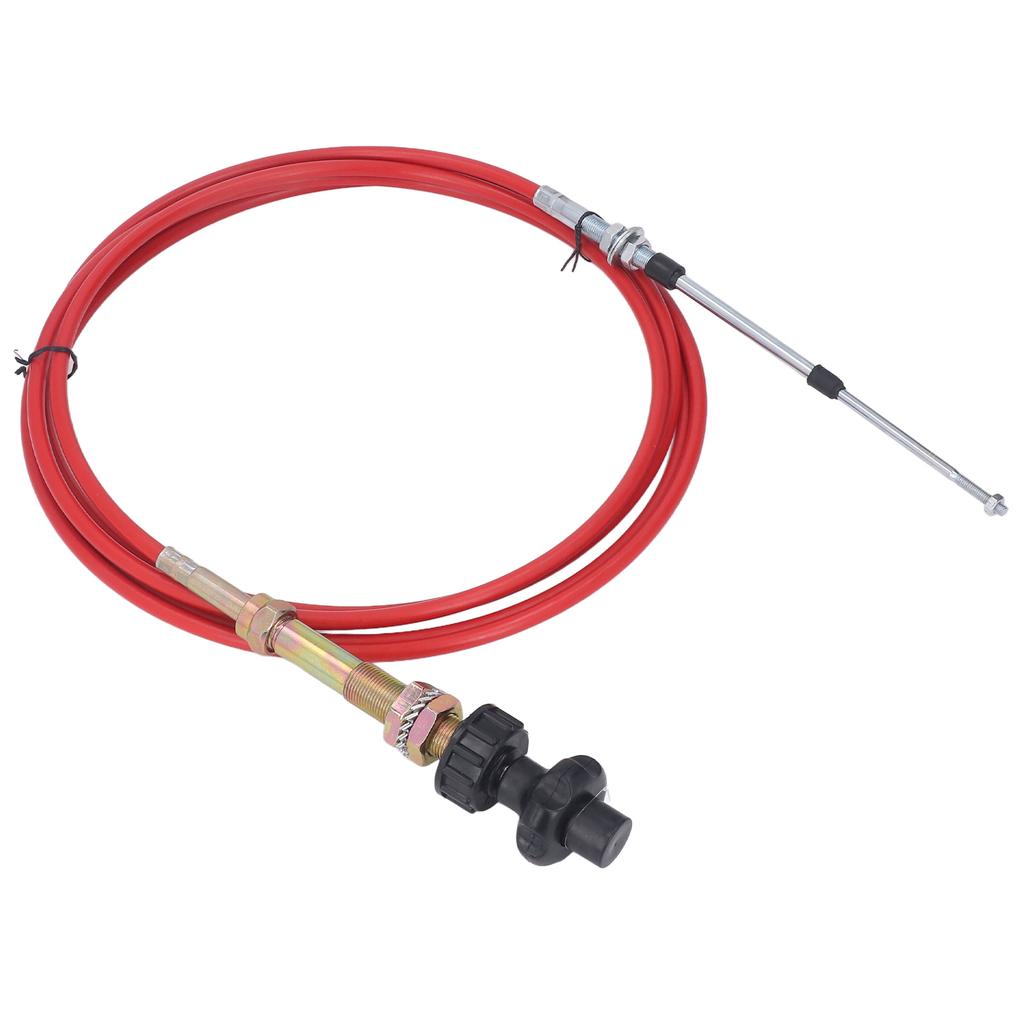 Manuelles Gashebel-Motorkabel PU-Mantel Edelstahl Geringer Kraftstoffverbrauch Bagger