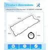 VS 50518 R Engine Valve Cover Gasket Seal Set Fits for Chrysler PT Cruiser 2001-2010,Valve Cap Gaskets Fits for Chrysler Sebring 2004-2006 Fits for