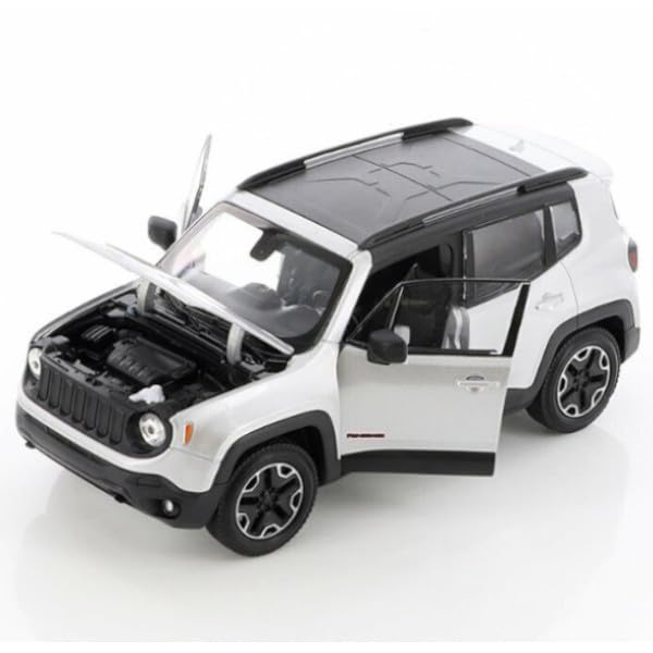 Willie Jeep Renegade White Diecast Car 24071W White 1/24 (Finished Model)