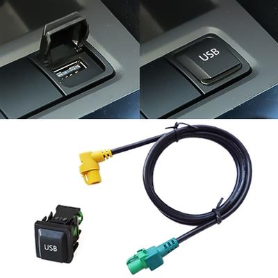 Adaptateur de navigation de voiture RCD510 + 310 + USB + prise de commutation + dureté de câblage pour Volkswagen Golf 6 / Scirocco / Sagitar / New Bora NAV231 / 268MF