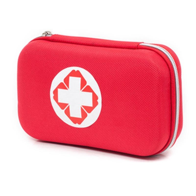 Petite Trousse de Premiers Secours Kits d'Urgence Portables Trousse de Traumatisme Pochette de Médicaments de Voyage pour Voiture, Maison, Camping et Randonnée Durable