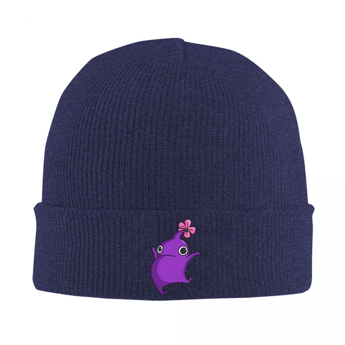 

Purple Jumping Pikmin Knitted Hat Beanies Autumn Winter Hat Warm Hip Hop Video Game Cartoon Kids Caps Men Women