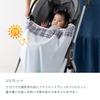 UV Ice Blanket with Mounting Baby UV Carrying Cool Heat UV Air Conditioning Made in Brand Draco [B Type] [DORACO] Clip, Protection, Stroller, Strap,