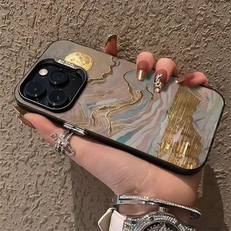 Kingsoft Cloud Sea Applicable to iphone17 mobile phone case Apple 15promax/1413pro/16 Europe and America 11X