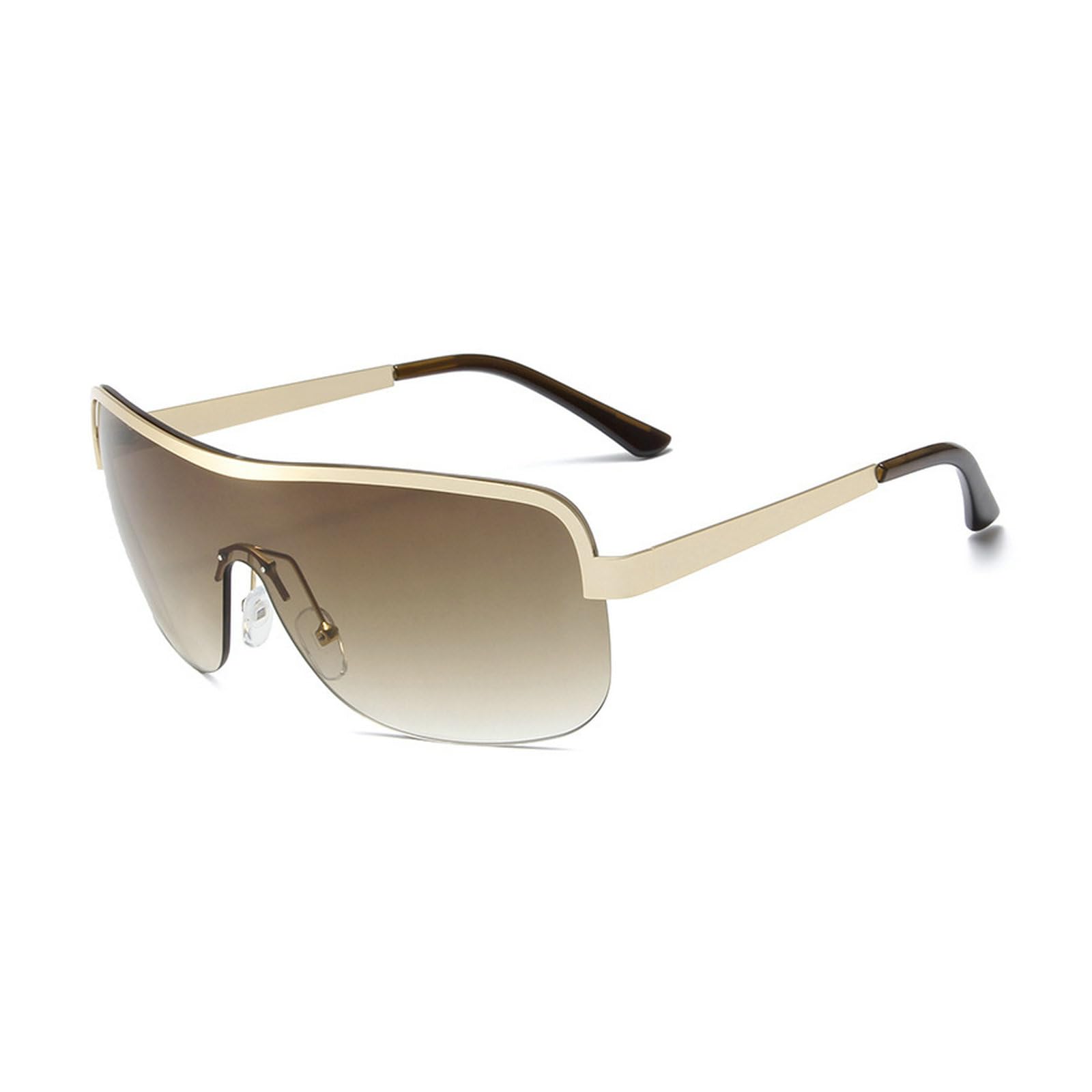 Oversized Sunglasses Magnesium Aluminum Alloy Frame UV400 Fashion Glasses