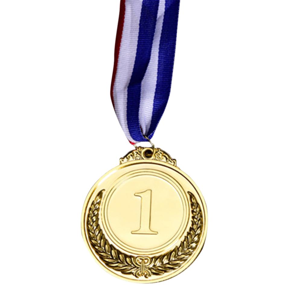 3Pcs/set Gold Silver Bronze Prizes Winners Reward Medals Sports Day Competitions Awards Medal Adults Kids Outdoor Games Souvenir