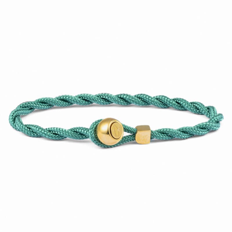 PIG & HEN (Women's) Easy Ed Bracelet - Patina Green X Gold