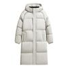 Winter warm vintage windproof mid-length down jacket for men fashion zipper hooded parka